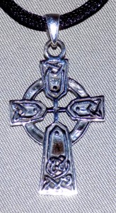 Sterling Silver Celtic Cross with Thin Arms