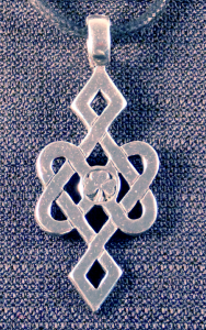 Celtic Infinity Knot with Shamrock